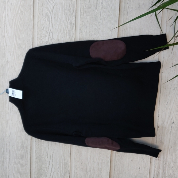 Michael kors 1/4 quarter zip pullover sweater size S color black - Picture 5 of 10